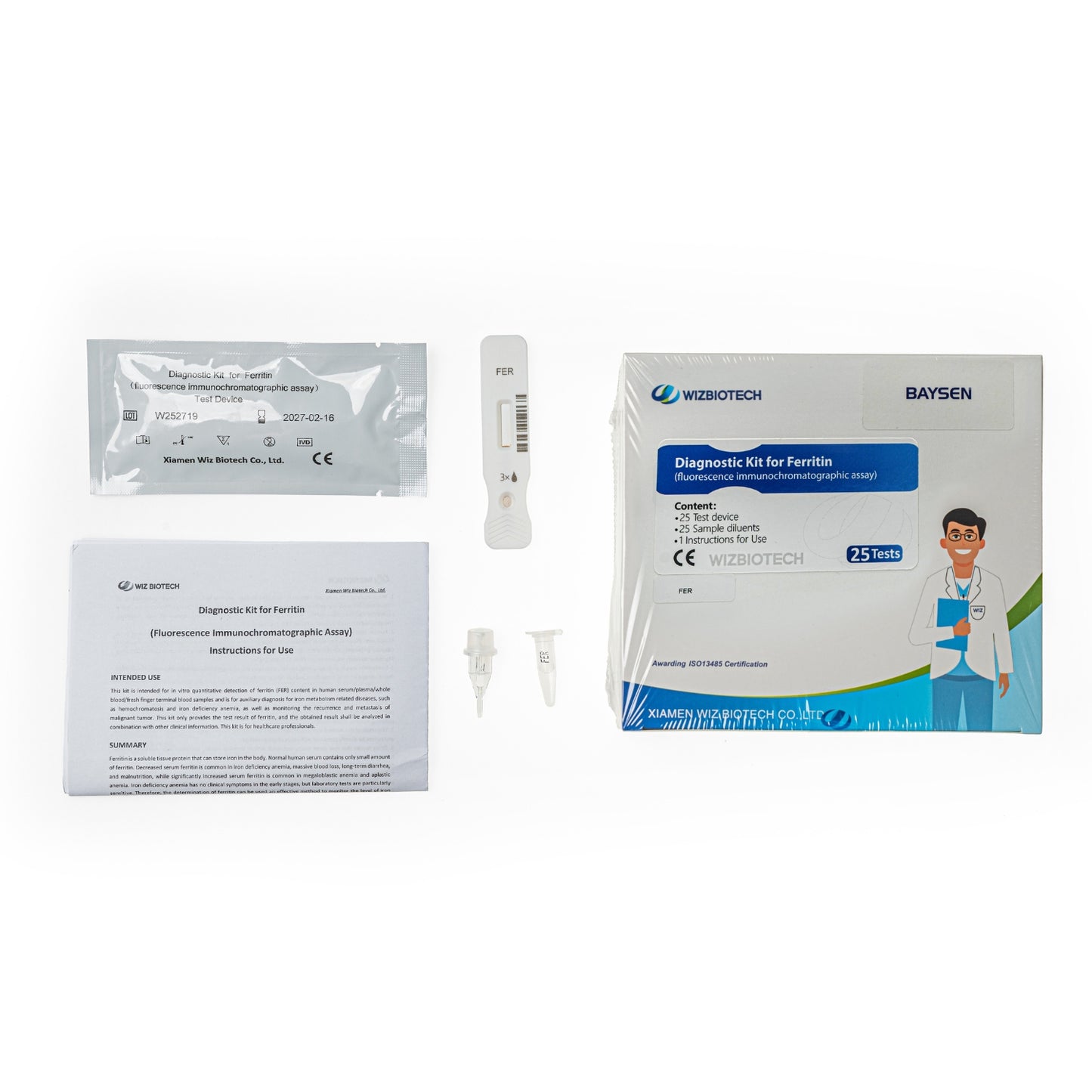 Wizbiotech Ferritin