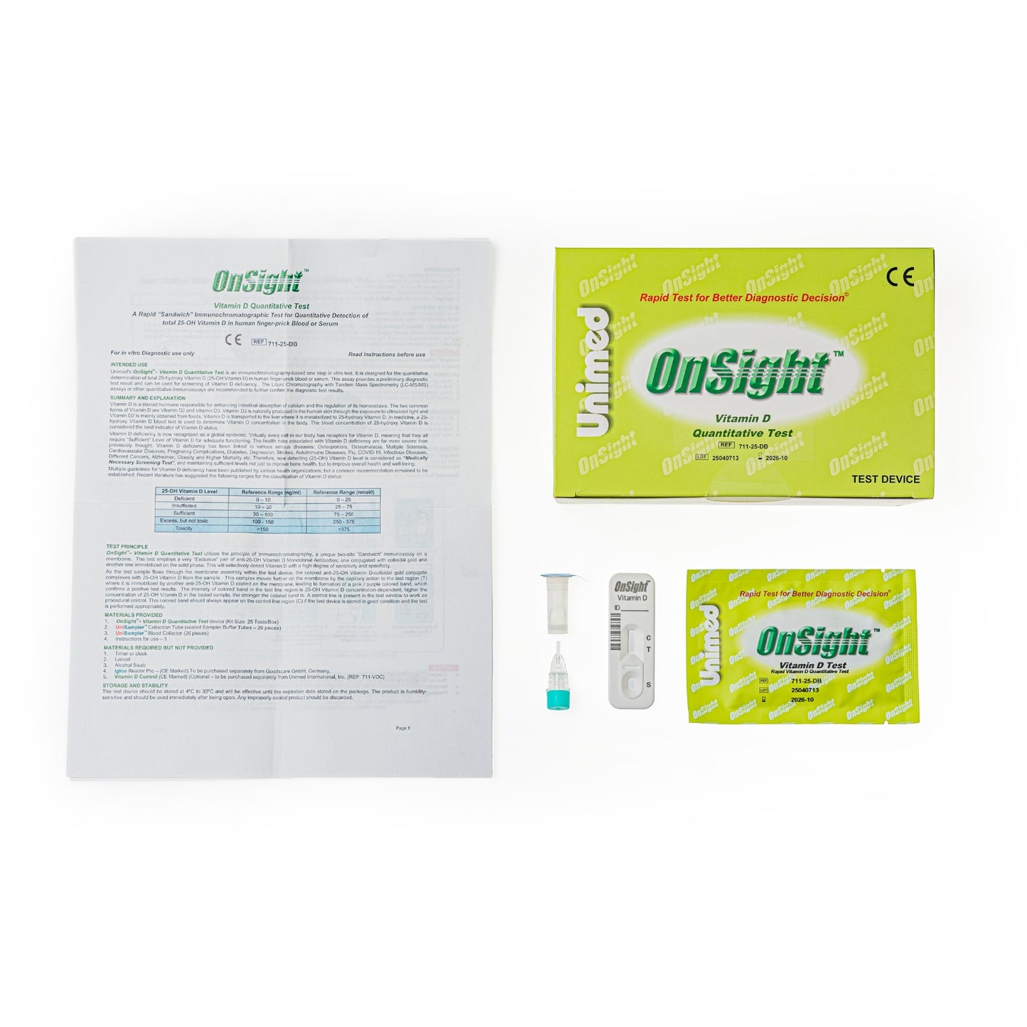 Onsight Quantitativer Vitamin D Test