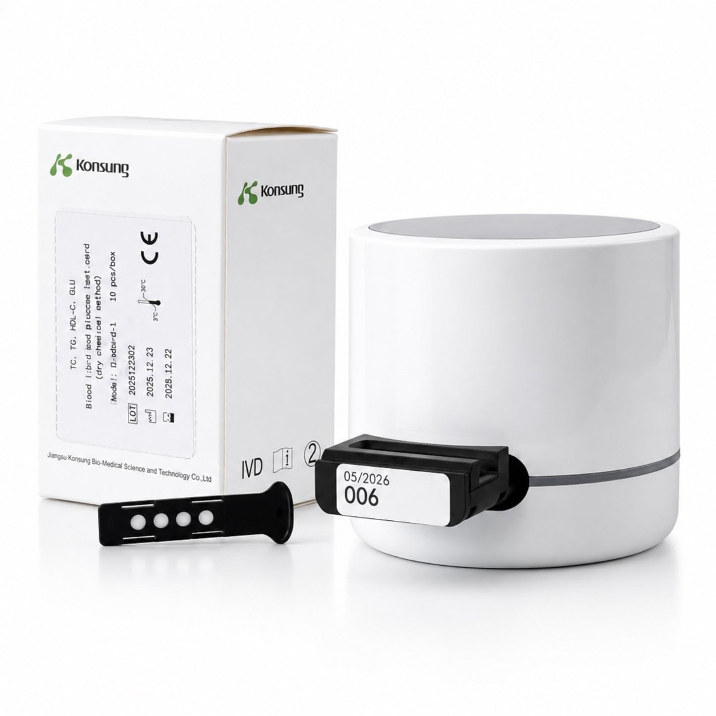 Konsung Lipid Panel + Glucose Test Kit